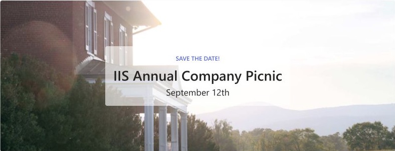 IIS Annual Company Picnic at Marriott Ranch, September 12