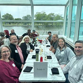 IIS team on the Potomac River cruise